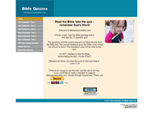 Tablet Screenshot of biblequizzesonline.com